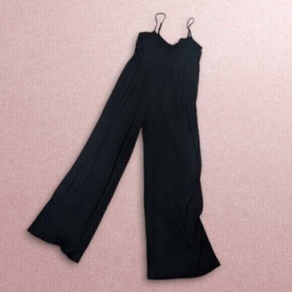 SO Black Jumpsuit With Built In Padding Size XL Women - Picture 5 of 7